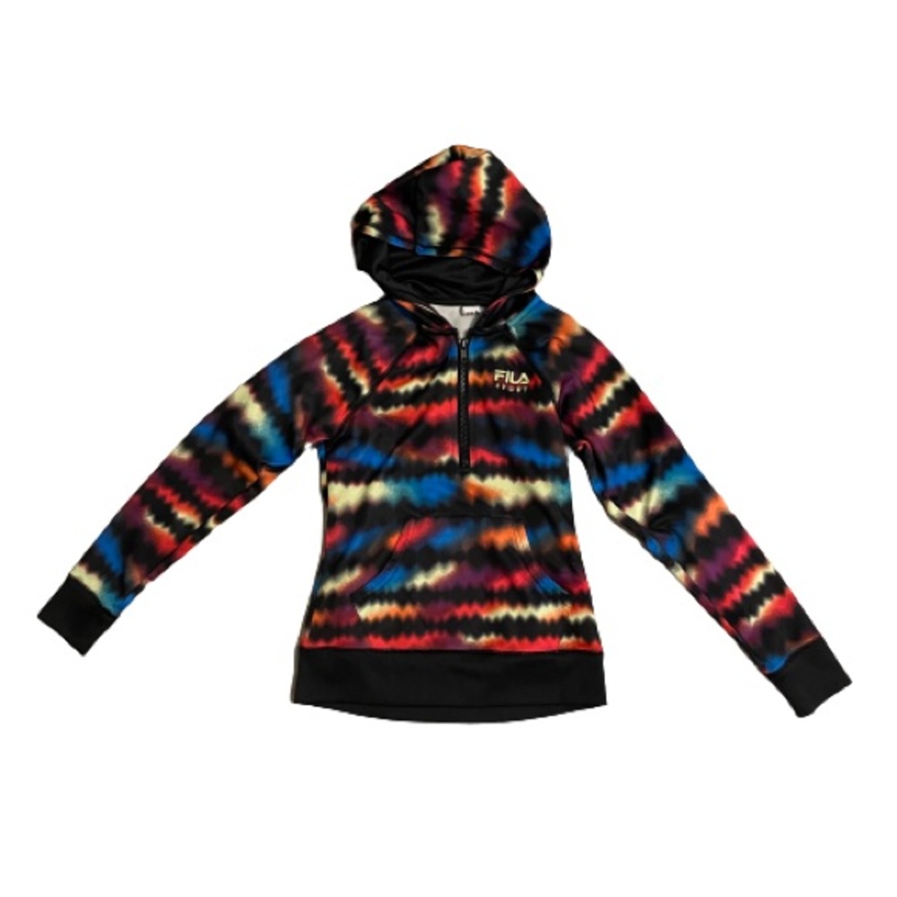 Fila Sport Multi Color Pullover Hoodie Girls Size 7/8